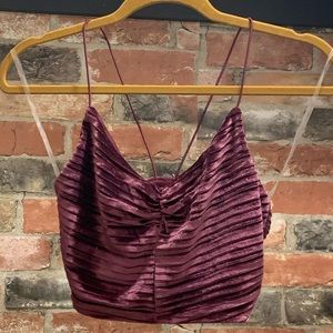 Wild Fable purple/eggplant tank top (XS)